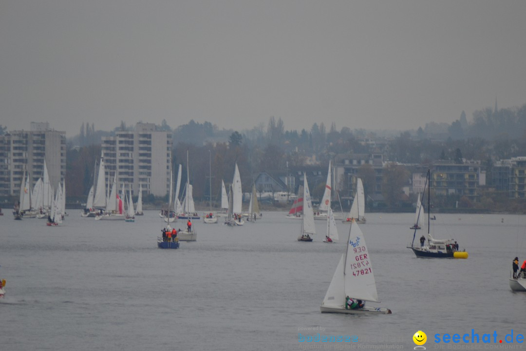 Segelregatta - DIE EISERNE: Konstanz am Bodensee, 29.11.2014