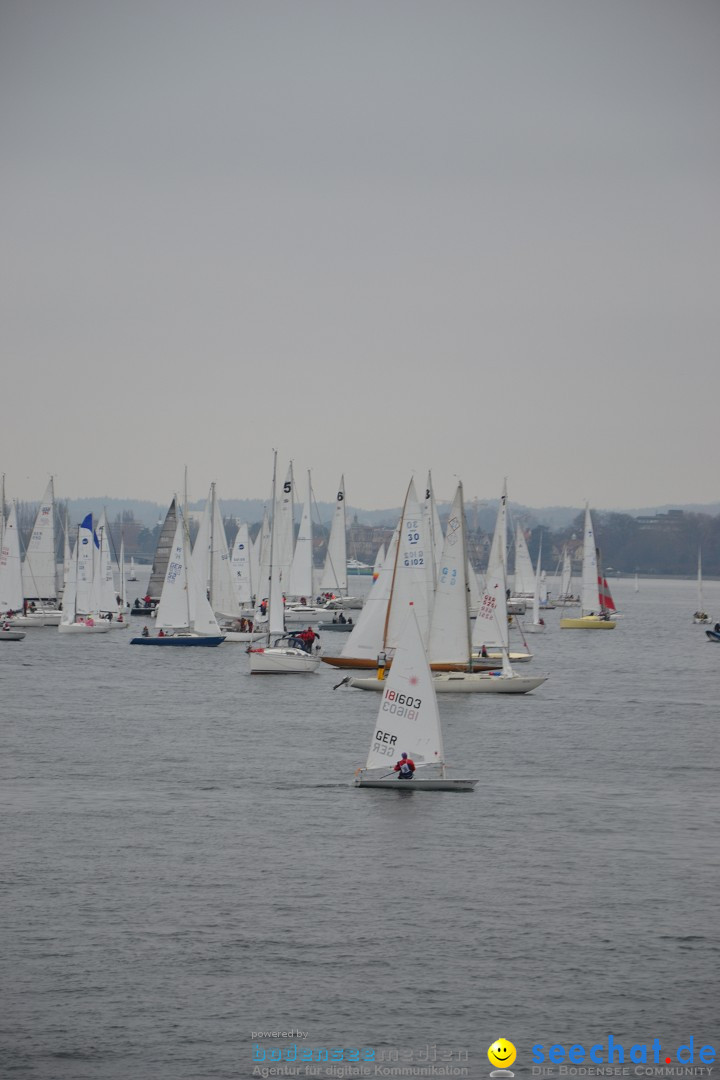 Segelregatta - DIE EISERNE: Konstanz am Bodensee, 29.11.2014