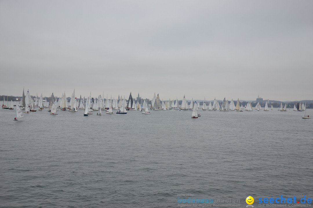 Segelregatta - DIE EISERNE: Konstanz am Bodensee, 29.11.2014