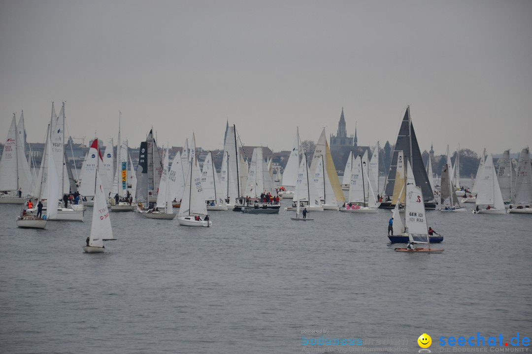 Segelregatta - DIE EISERNE: Konstanz am Bodensee, 29.11.2014