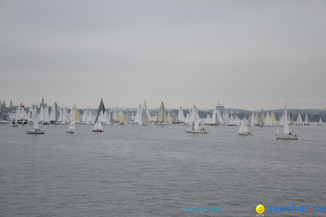 Segelregatta - DIE EISERNE: Konstanz am Bodensee, 29.11.2014