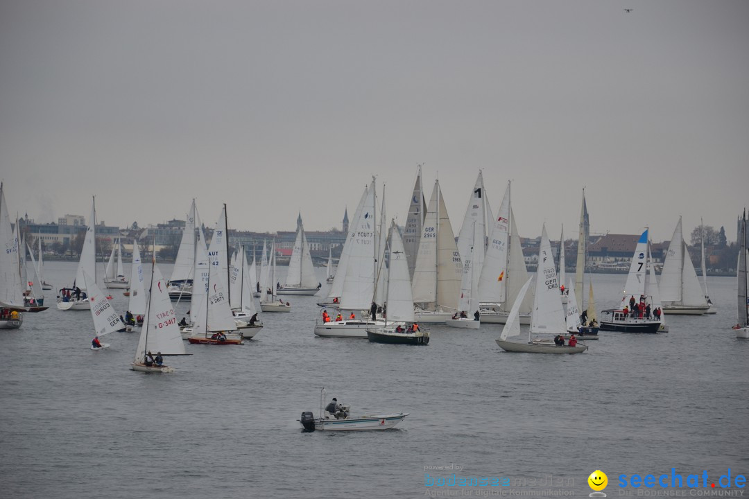 Segelregatta - DIE EISERNE: Konstanz am Bodensee, 29.11.2014