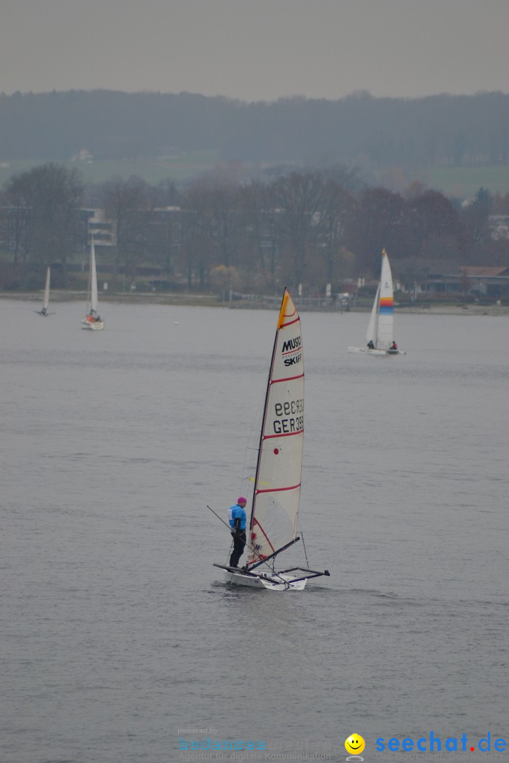 Segelregatta - DIE EISERNE: Konstanz am Bodensee, 29.11.2014