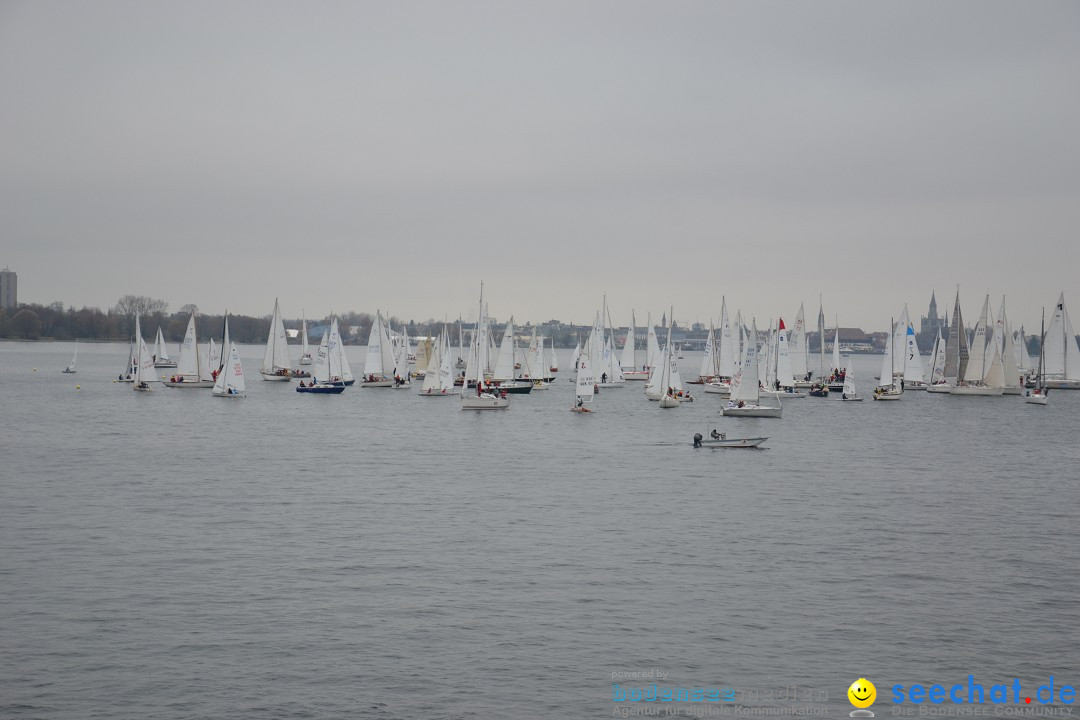 Segelregatta - DIE EISERNE: Konstanz am Bodensee, 29.11.2014