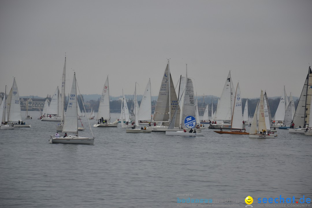 Segelregatta - DIE EISERNE: Konstanz am Bodensee, 29.11.2014