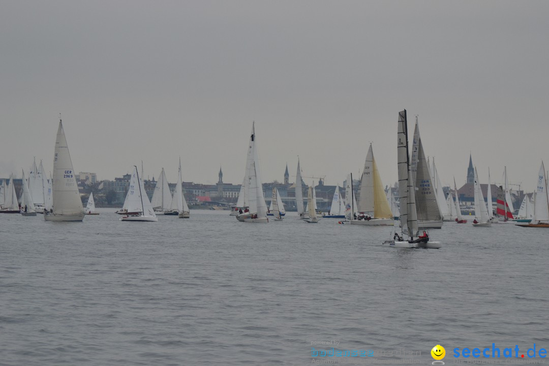 Segelregatta - DIE EISERNE: Konstanz am Bodensee, 29.11.2014