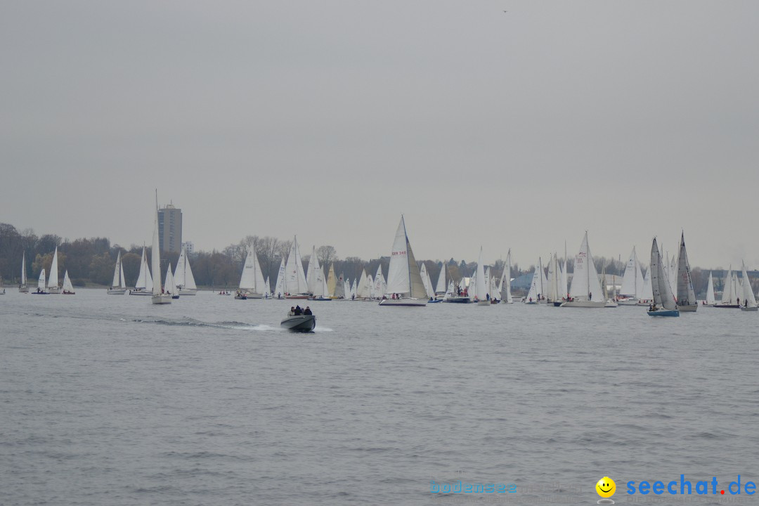 Segelregatta - DIE EISERNE: Konstanz am Bodensee, 29.11.2014