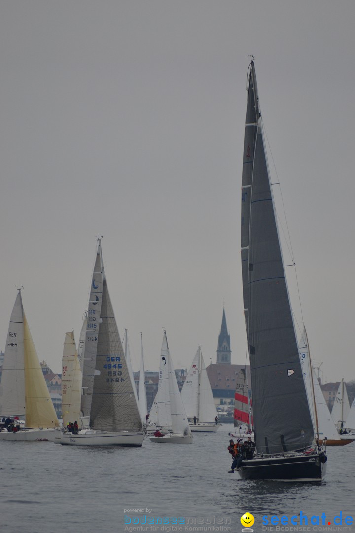 Segelregatta - DIE EISERNE: Konstanz am Bodensee, 29.11.2014