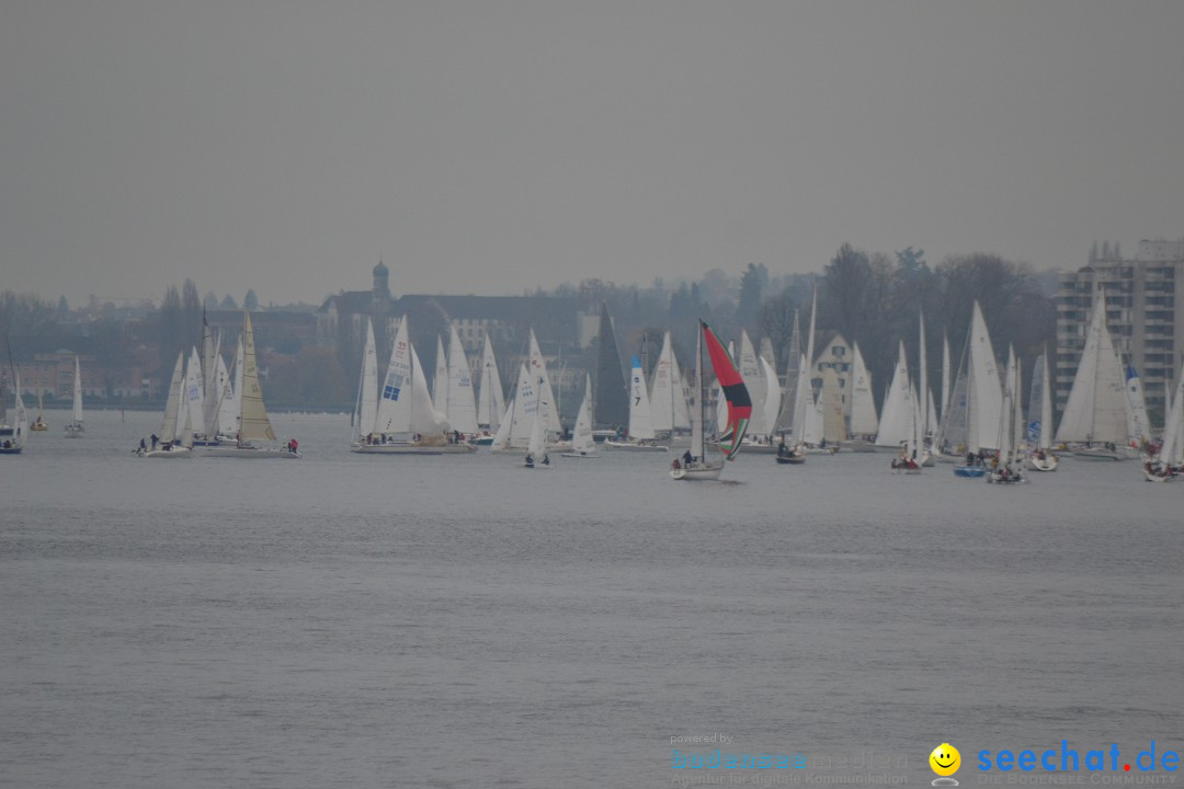 Segelregatta - DIE EISERNE: Konstanz am Bodensee, 29.11.2014