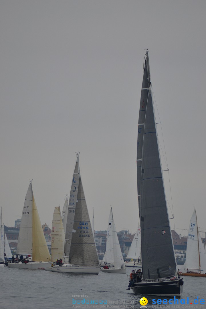 Segelregatta - DIE EISERNE: Konstanz am Bodensee, 29.11.2014