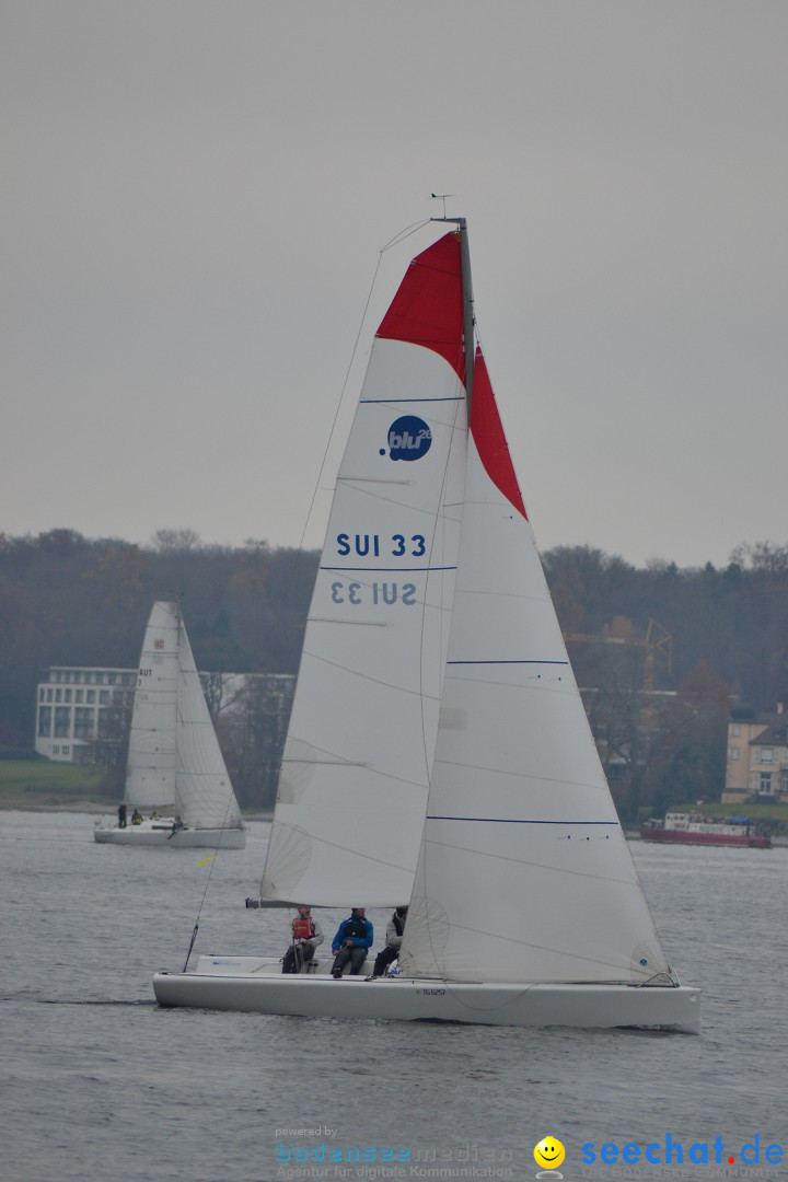 Segelregatta - DIE EISERNE: Konstanz am Bodensee, 29.11.2014