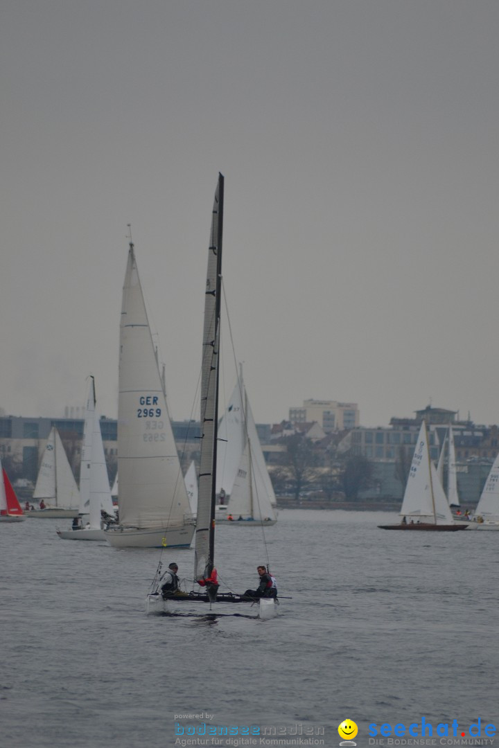 Segelregatta - DIE EISERNE: Konstanz am Bodensee, 29.11.2014