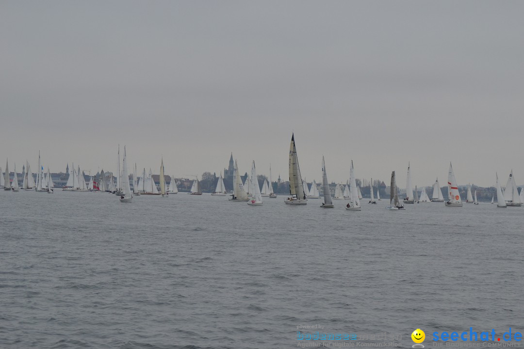 Segelregatta - DIE EISERNE: Konstanz am Bodensee, 29.11.2014