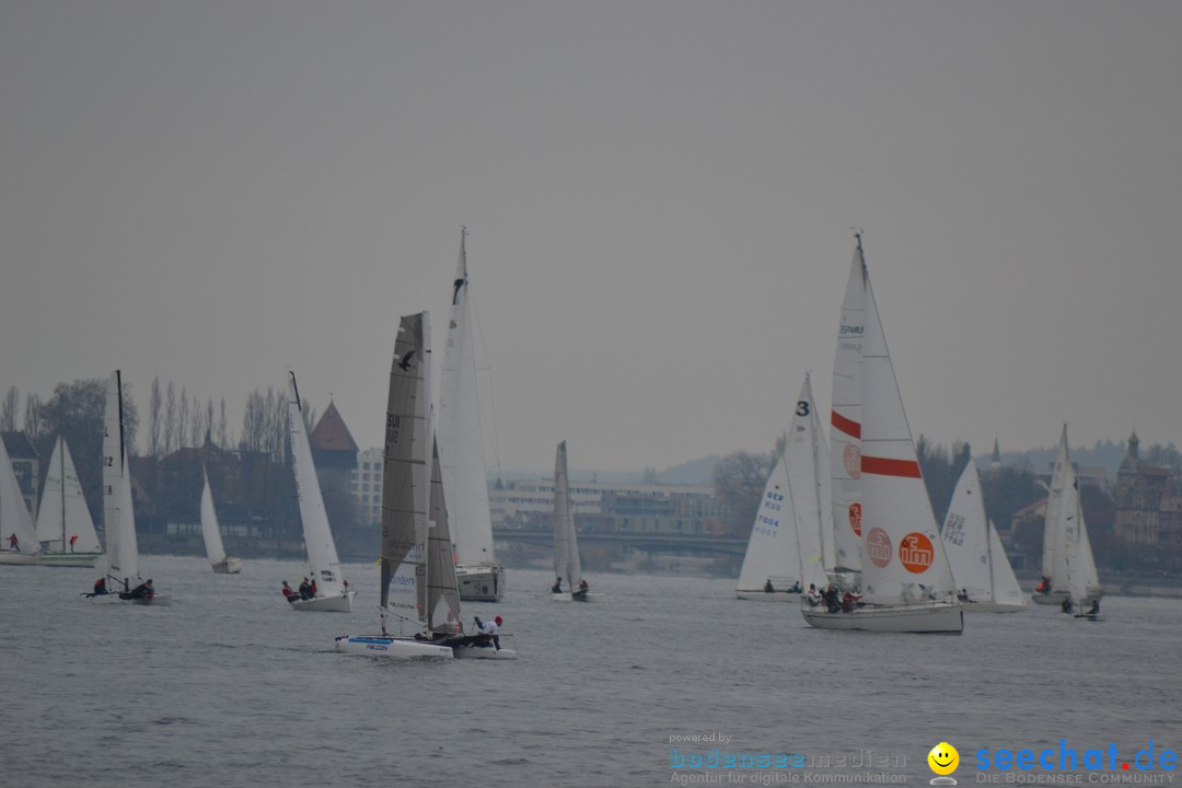 Segelregatta - DIE EISERNE: Konstanz am Bodensee, 29.11.2014