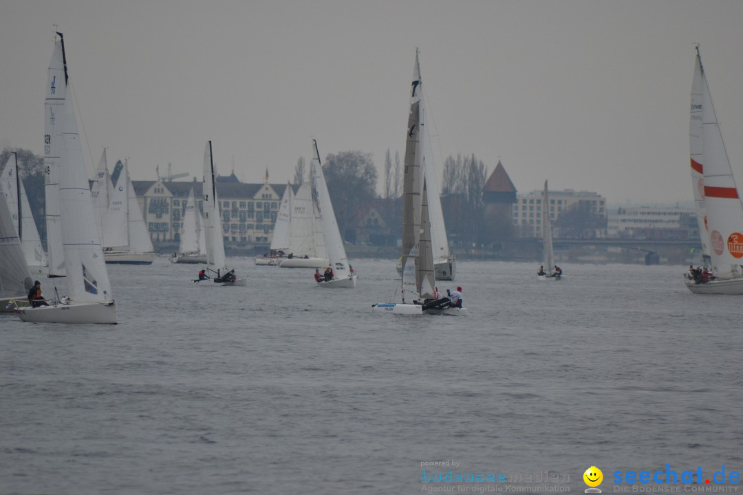 Segelregatta - DIE EISERNE: Konstanz am Bodensee, 29.11.2014