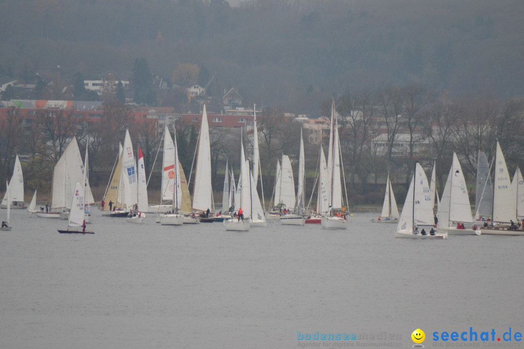 Segelregatta - DIE EISERNE: Konstanz am Bodensee, 29.11.2014