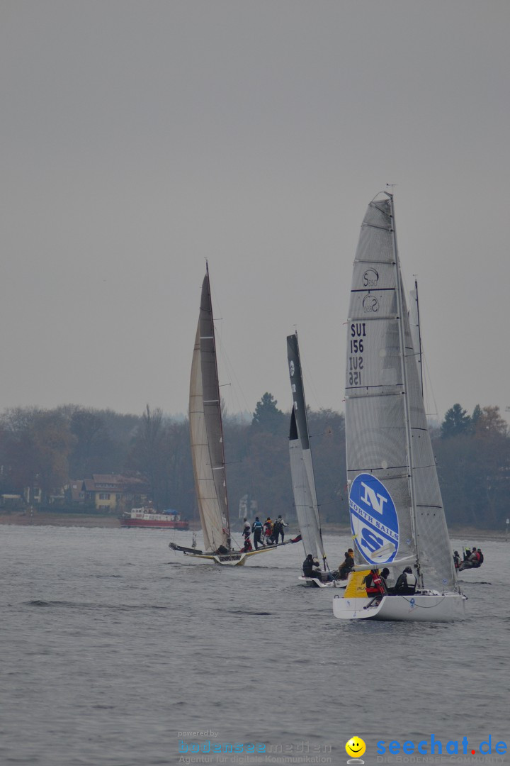 Segelregatta - DIE EISERNE: Konstanz am Bodensee, 29.11.2014