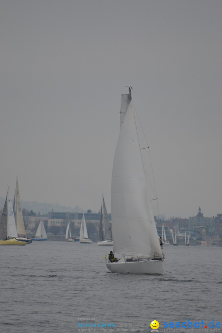 Segelregatta - DIE EISERNE: Konstanz am Bodensee, 29.11.2014