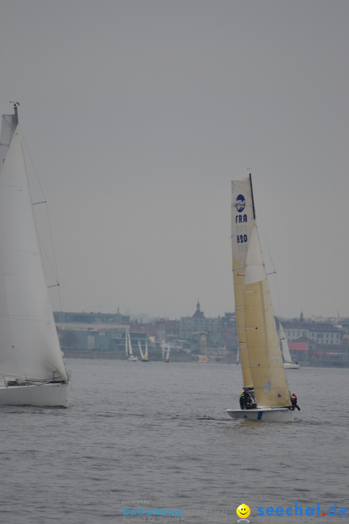 Segelregatta - DIE EISERNE: Konstanz am Bodensee, 29.11.2014