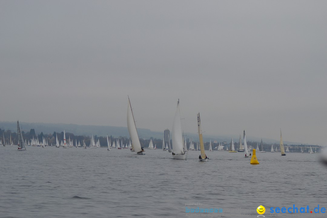 Segelregatta - DIE EISERNE: Konstanz am Bodensee, 29.11.2014