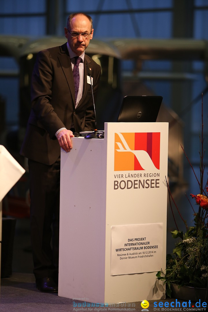 INTERNATIONALER WIRTSCHAFTSRAUM BODENSEE: Friedrichshafen, 18.12.2014