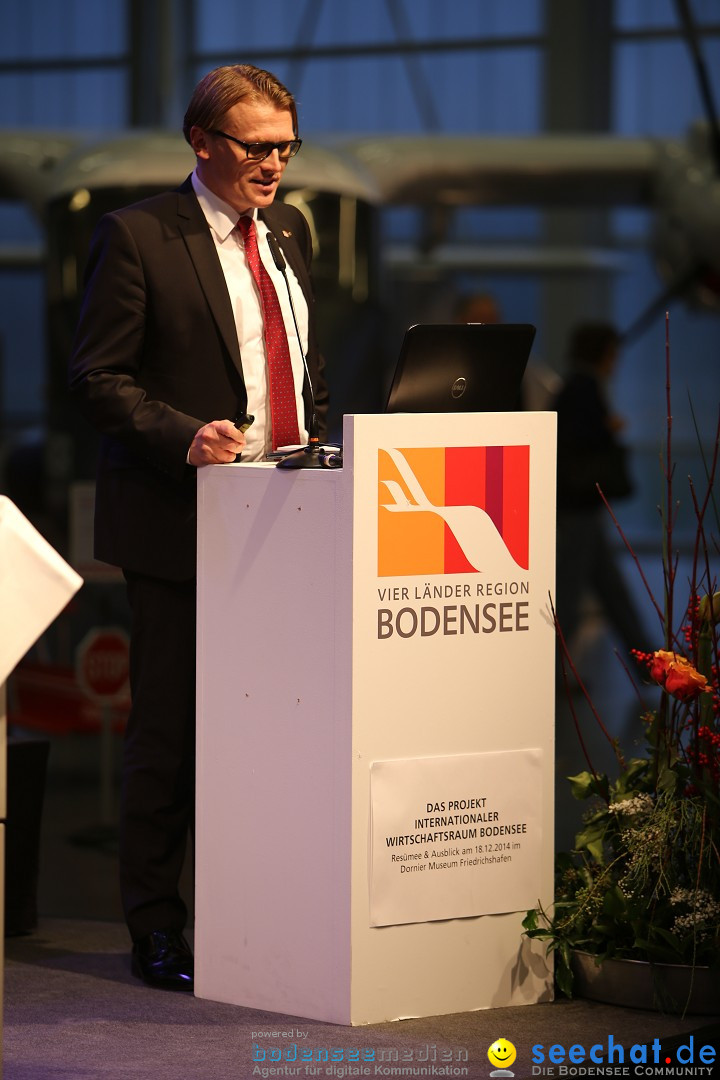 INTERNATIONALER WIRTSCHAFTSRAUM BODENSEE: Friedrichshafen, 18.12.2014