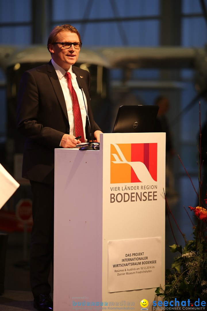 INTERNATIONALER WIRTSCHAFTSRAUM BODENSEE: Friedrichshafen, 18.12.2014