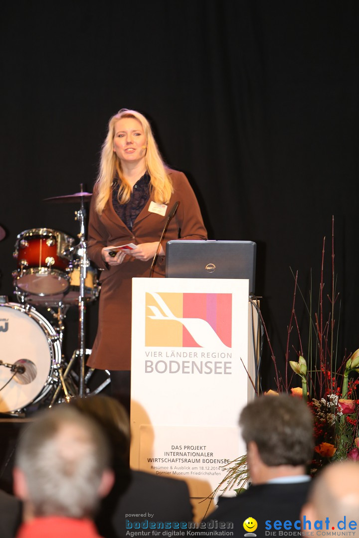 INTERNATIONALER WIRTSCHAFTSRAUM BODENSEE: Friedrichshafen, 18.12.2014