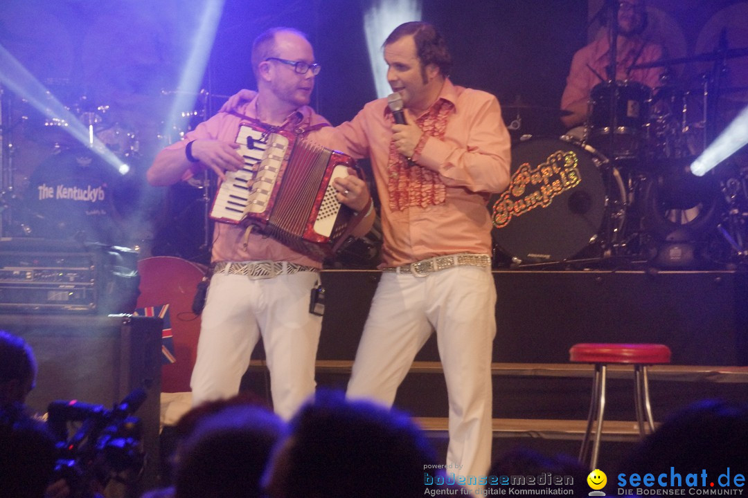 Benefizkonzert: Glasperlenspiel und Papis Pumpels: Stockach, 23.12.2014