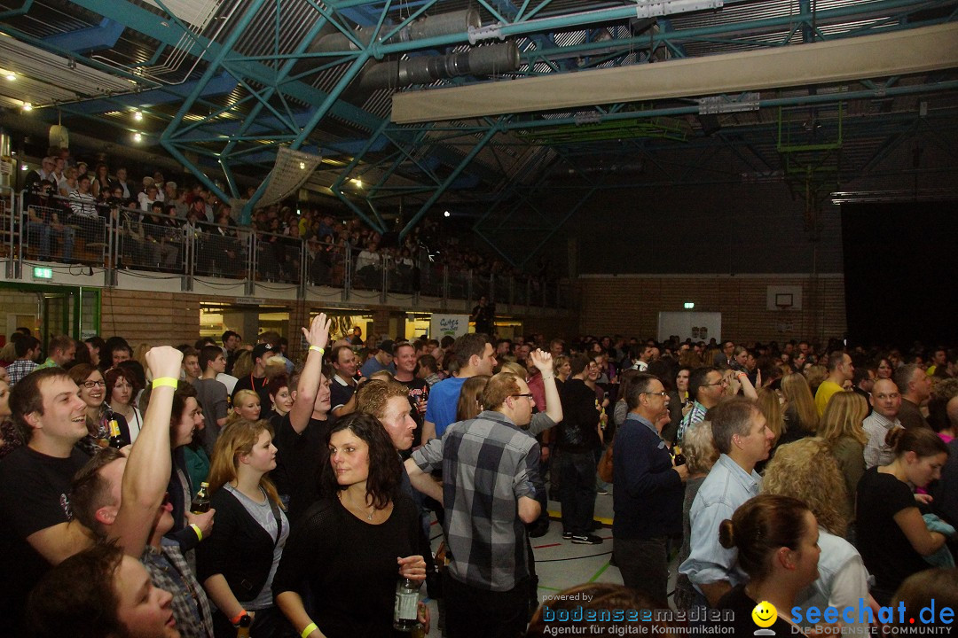 Benefizkonzert: Glasperlenspiel und Papis Pumpels: Stockach, 23.12.2014