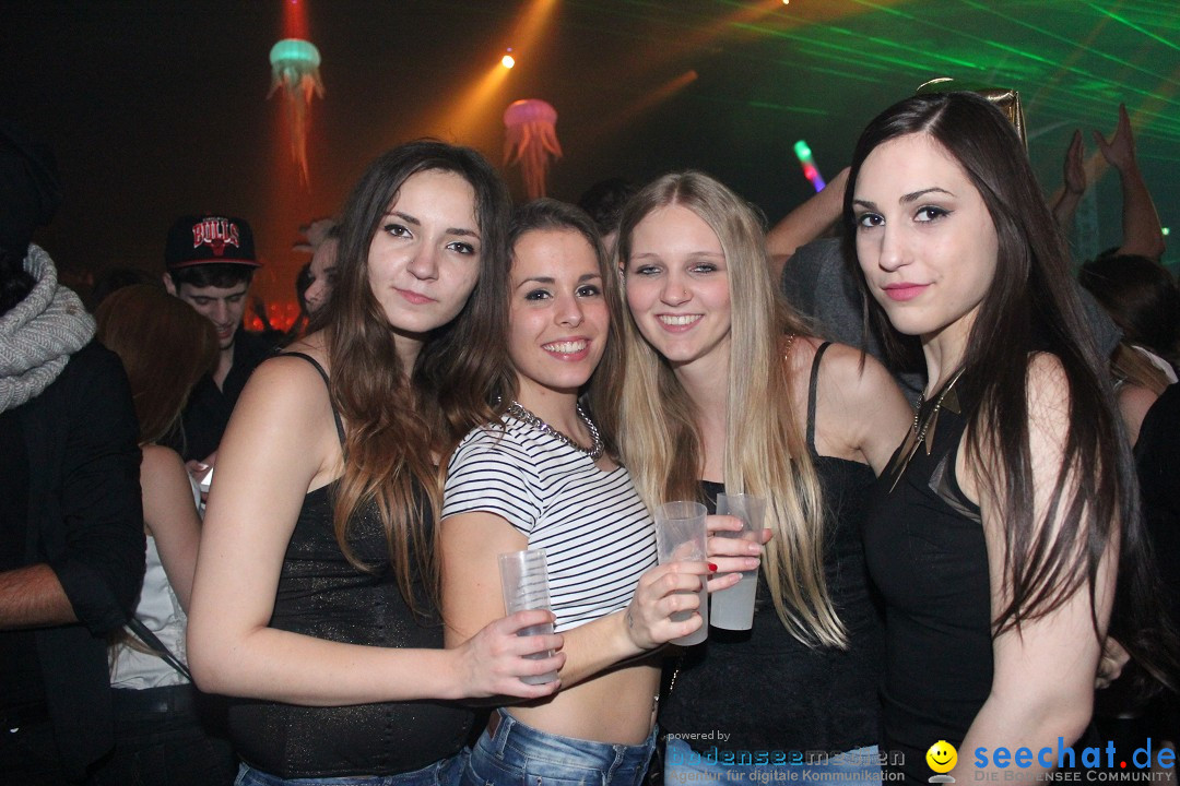 BIG BANG SYLVESTER PARTY: Basel - Schweiz, 31.12.2014