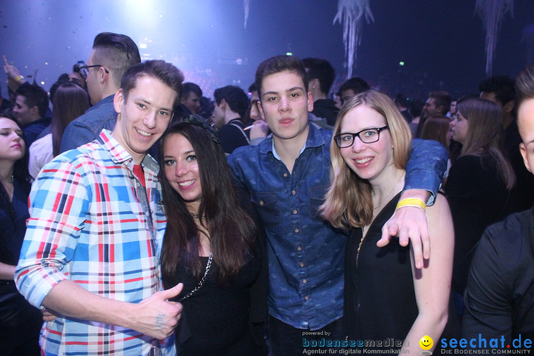 BIG BANG SYLVESTER PARTY: Basel - Schweiz, 31.12.2014