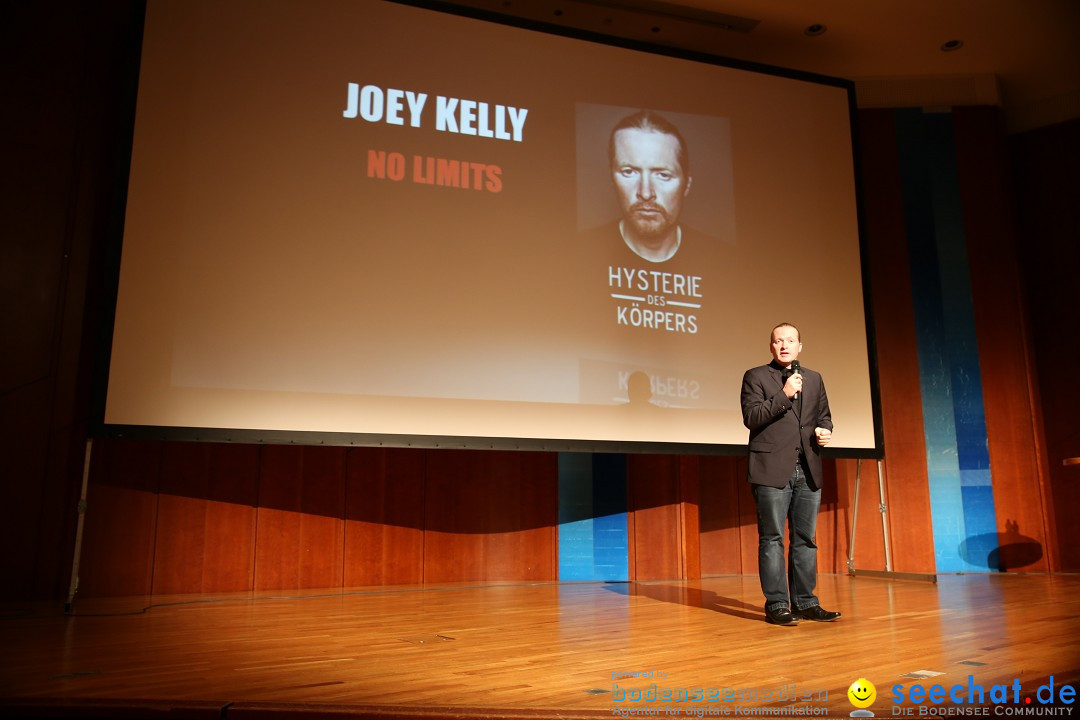 JOEY KELLY - NO LIMITS: Friedrichshafen am Bodenee, 17.01.2015