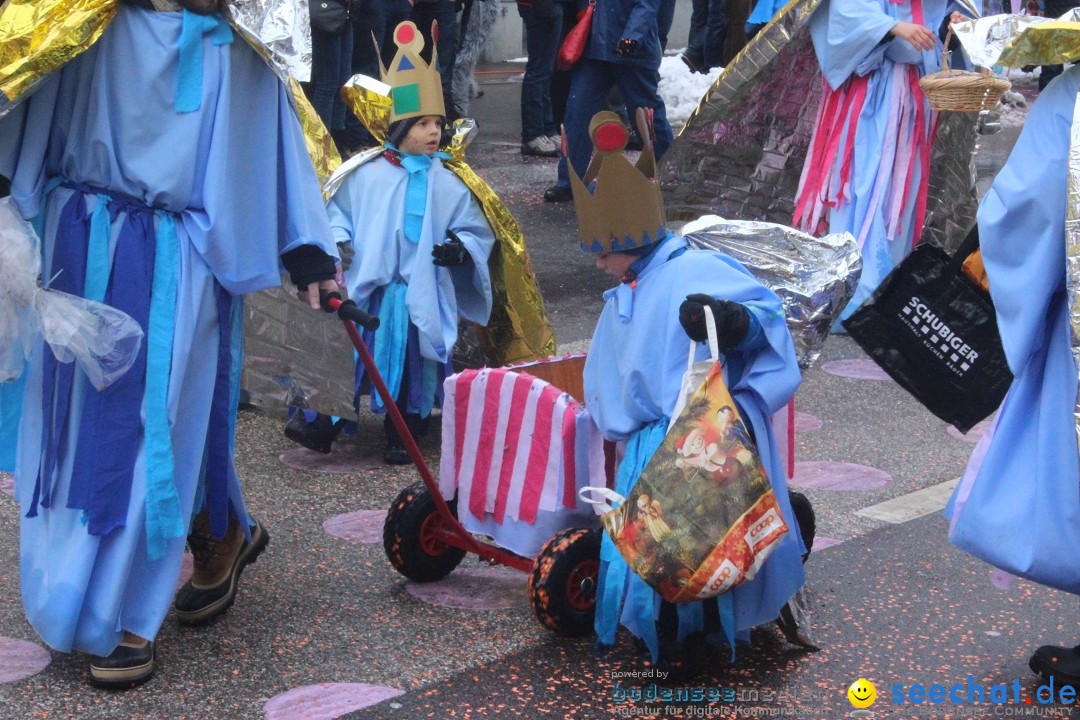 Faschingsumzug mit Motto: Weisch no - Gossau SG, Schweiz, 25.01.2015