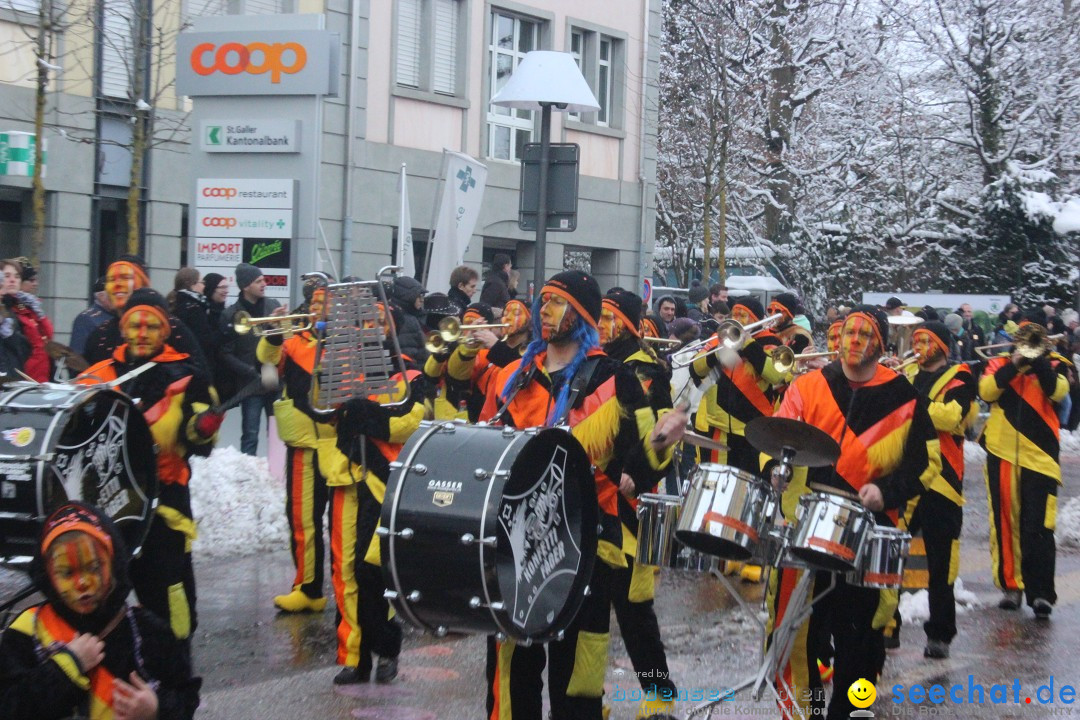 Faschingsumzug mit Motto: Weisch no - Gossau SG, Schweiz, 25.01.2015