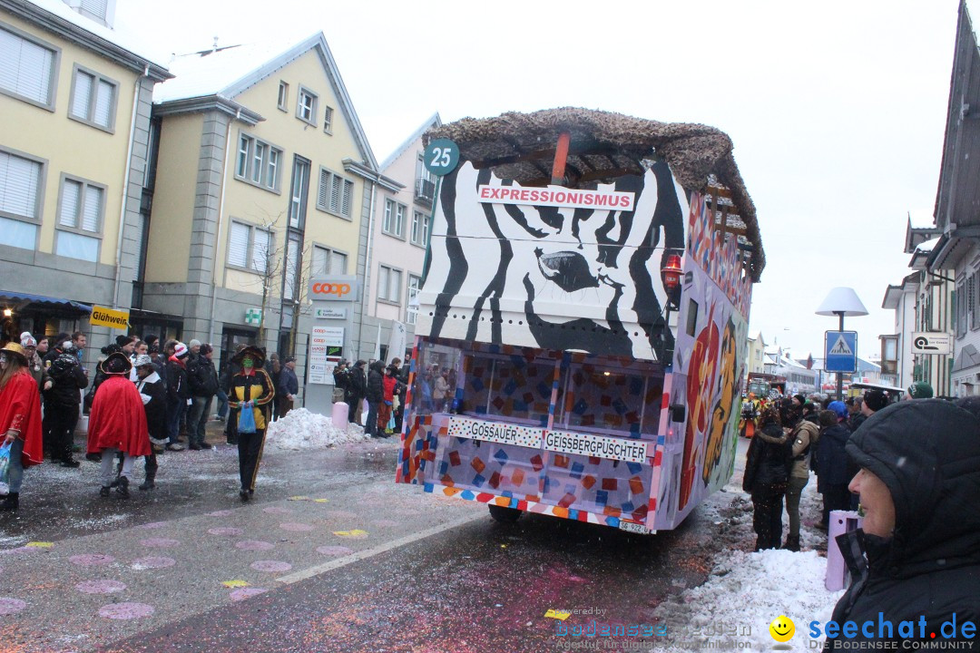 Faschingsumzug mit Motto: Weisch no - Gossau SG, Schweiz, 25.01.2015