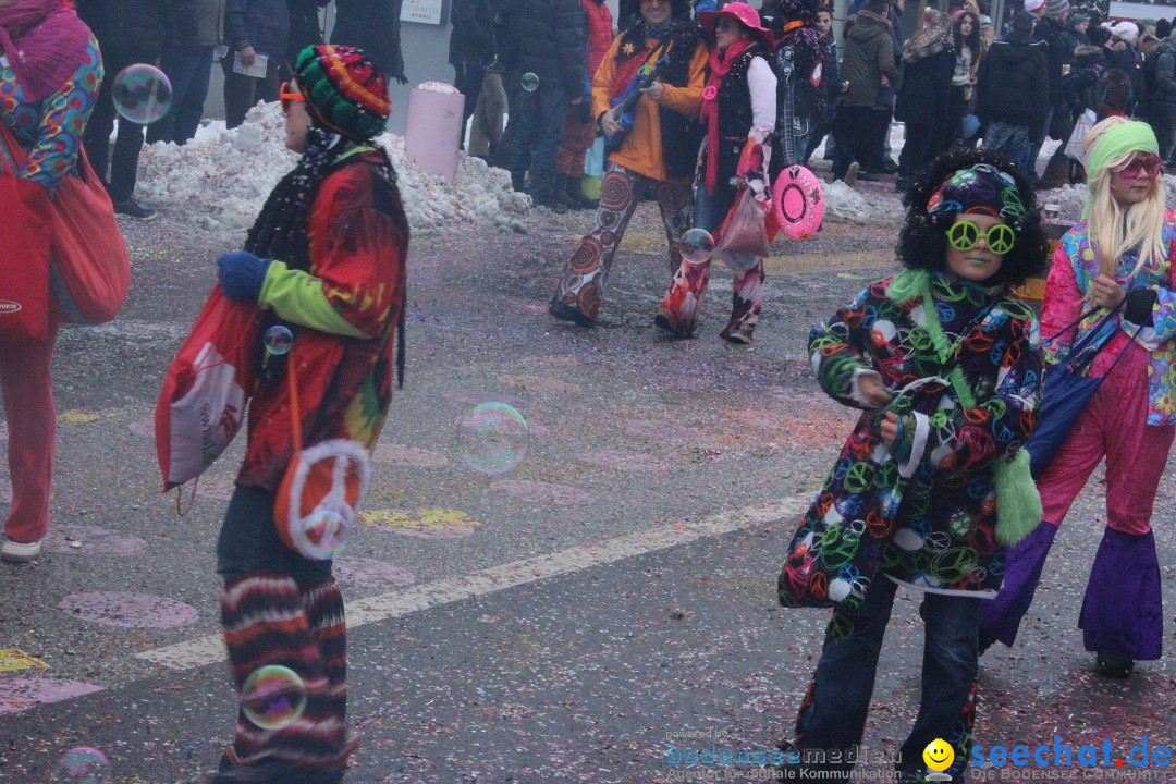 Faschingsumzug mit Motto: Weisch no - Gossau SG, Schweiz, 25.01.2015