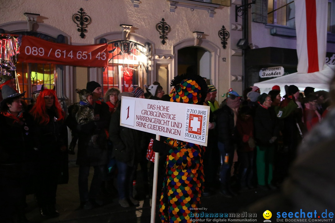 Nachtumzug - 700 JAHRE MORGARTEN: Stockach am Bodensee, 31.01.2015