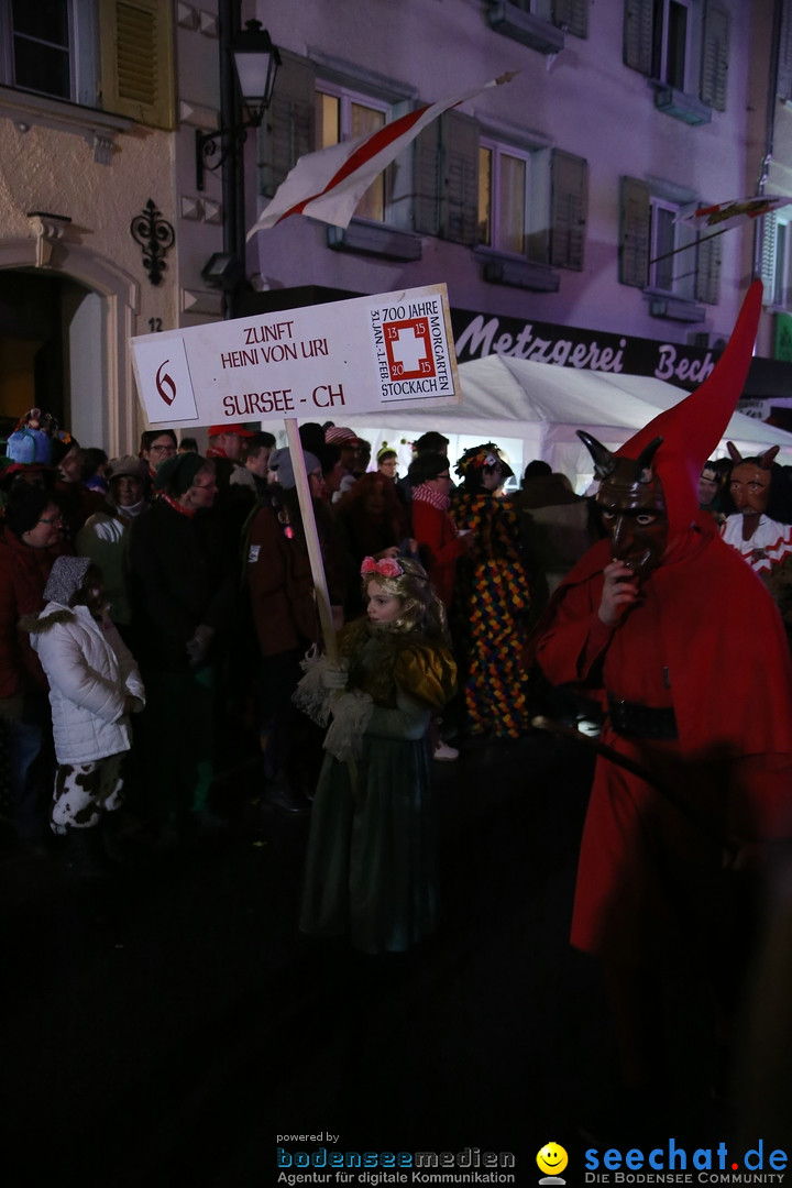 Nachtumzug - 700 JAHRE MORGARTEN: Stockach am Bodensee, 31.01.2015