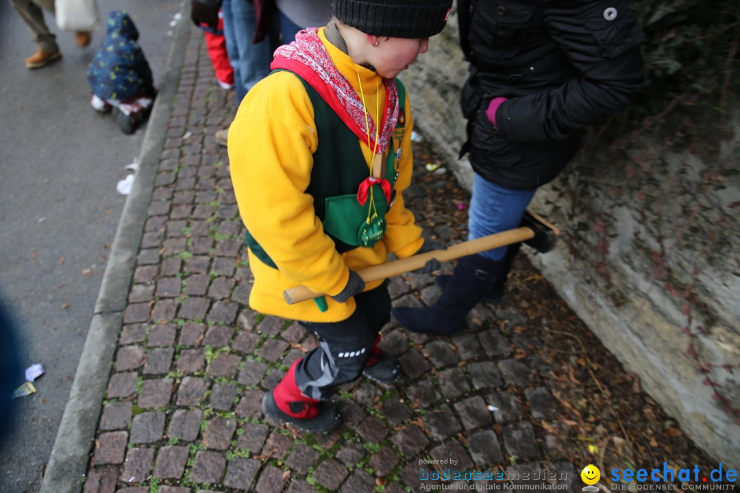 Fasnet Festumzug mit Motivwagen : Stockach am Bodensee, 01.02.2015