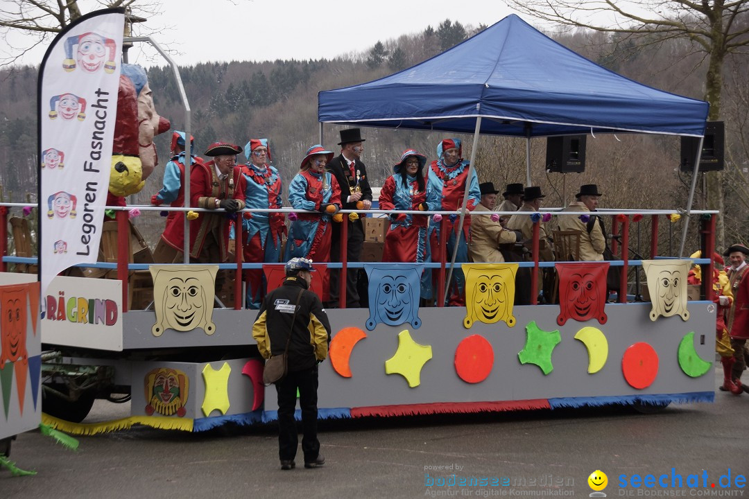 Festumzug mit Motivwagen: Stockach am Bodensee, 01.02.2015