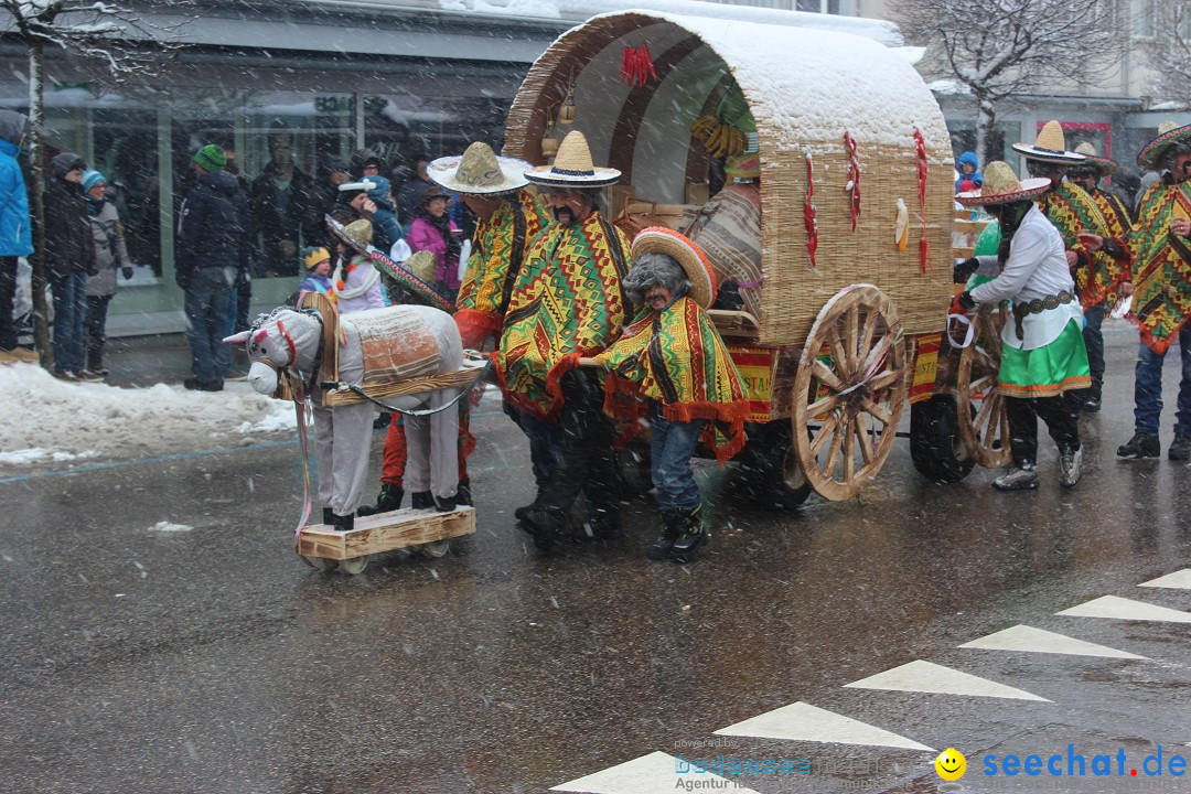 Fasnachtsumzug: Wattwil - Schweiz, 01.02.2015