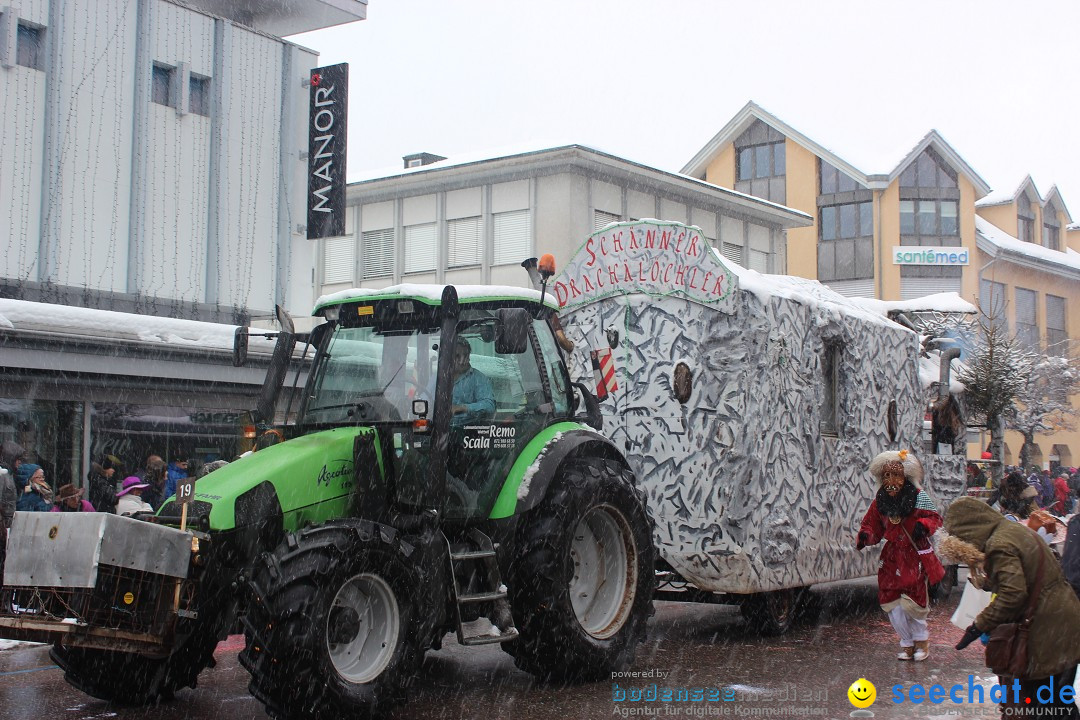 Fasnachtsumzug: Wattwil - Schweiz, 01.02.2015