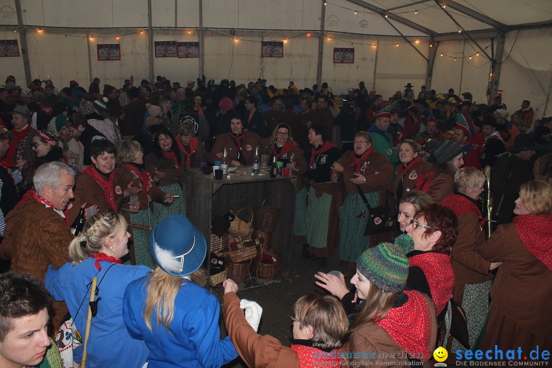 Fasnacht: Umzug und Party: Mimmenhausen am Bodensee, 01.02.2015