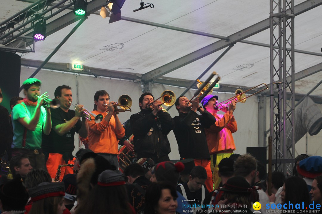 Fasnacht: Umzug und Party: Mimmenhausen am Bodensee, 01.02.2015