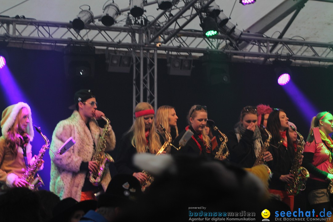 Fasnacht: Umzug und Party: Mimmenhausen am Bodensee, 01.02.2015