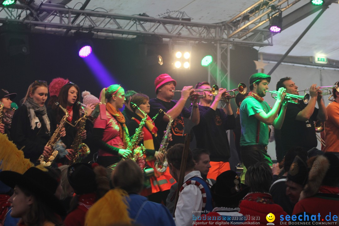 Fasnacht: Umzug und Party: Mimmenhausen am Bodensee, 01.02.2015