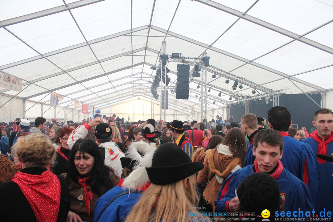 Fasnacht: Umzug und Party: Mimmenhausen am Bodensee, 01.02.2015