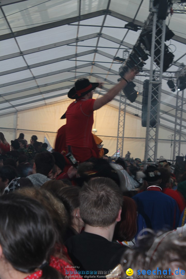 Fasnacht: Umzug und Party: Mimmenhausen am Bodensee, 01.02.2015