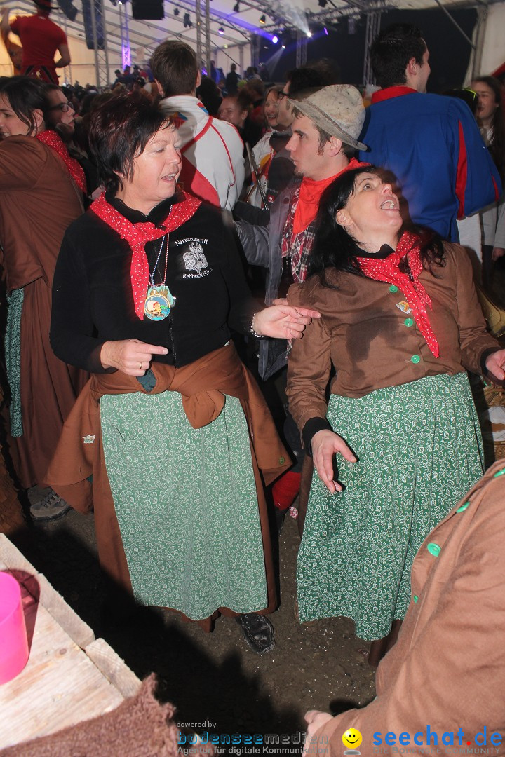 Fasnacht: Umzug und Party: Mimmenhausen am Bodensee, 01.02.2015